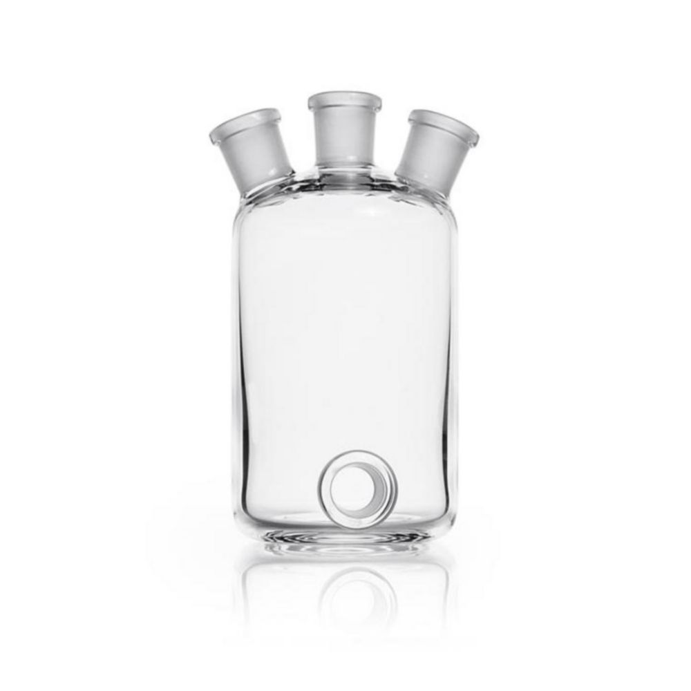 Woulff bottles, Duran®, with bottom tubulature