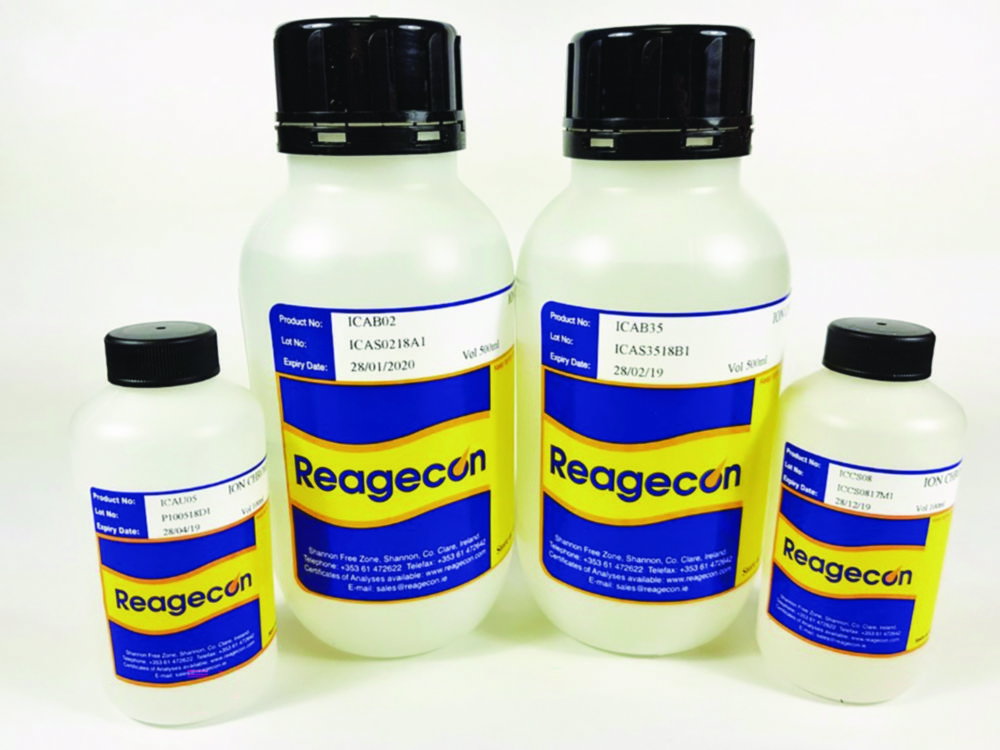 Ion chromatography standards Anions