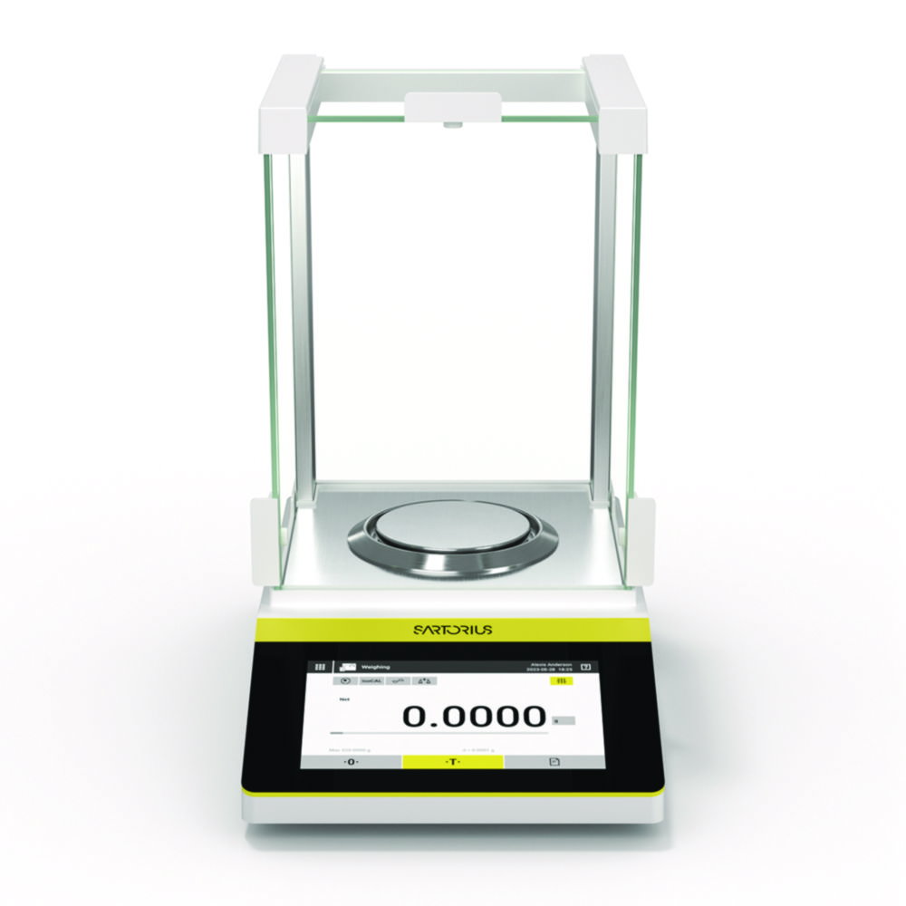 Analytical balance Quintix® Pro, with automatic motorised levelling