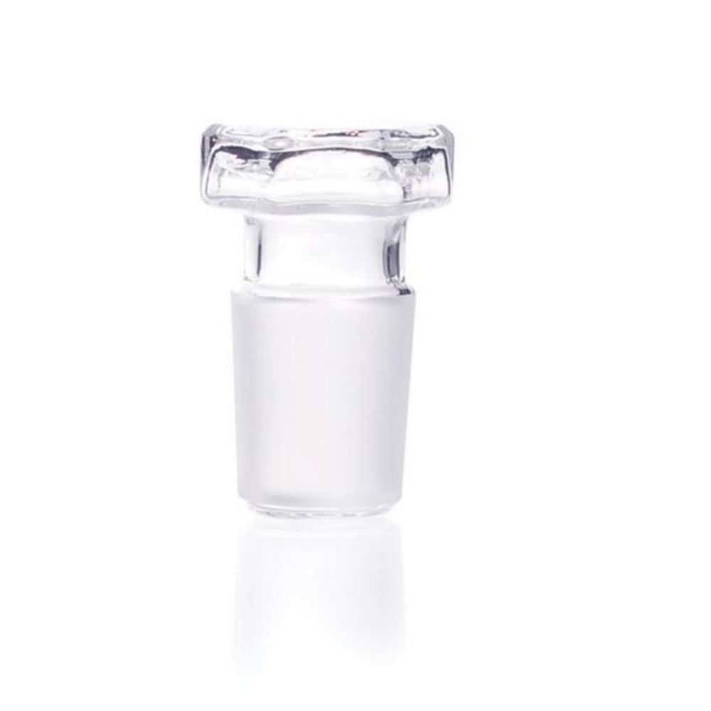 Hexagonal hollow stopper DURAN®, flat
