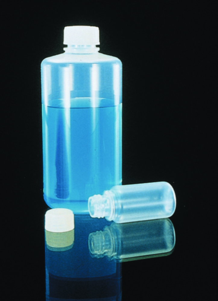 Narrow-mouth bottles  Nalgene™ Type 1600, FEP with screw cap ETFE