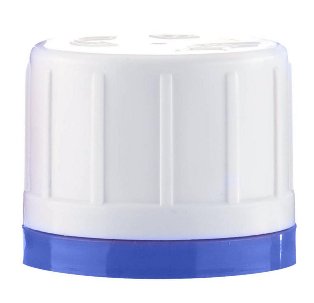 Caps for  narrow-mouth reagent bottles, PP