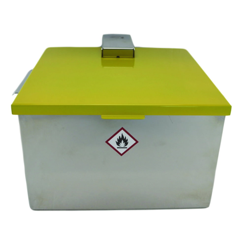 Cleaning tanks, stainless steel V4A, square