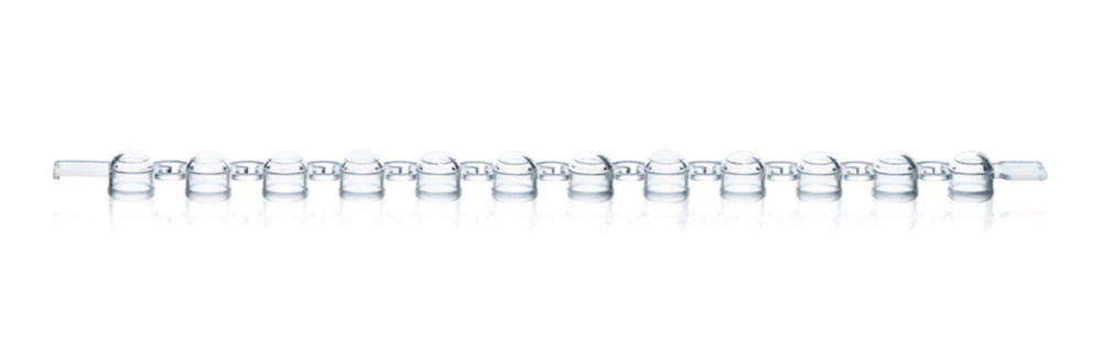 PCR caps strips of 12, PP