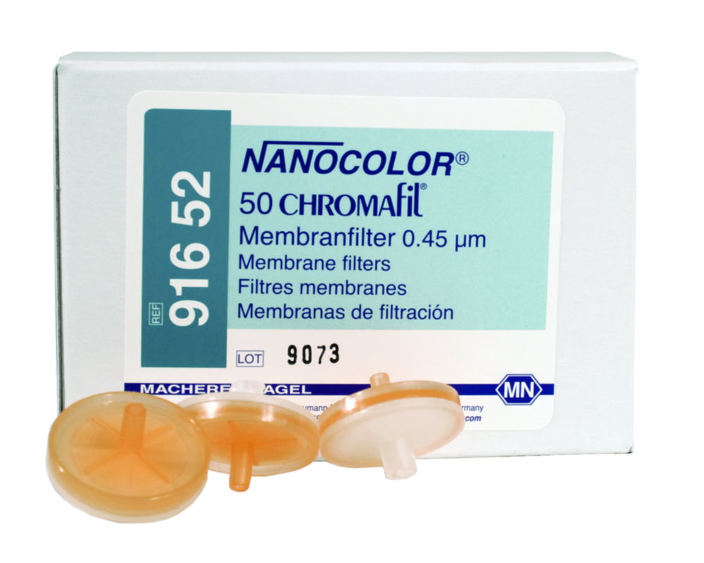 Accessories NANOCOLOR®, membrane filter CHROMAFIL®, PET