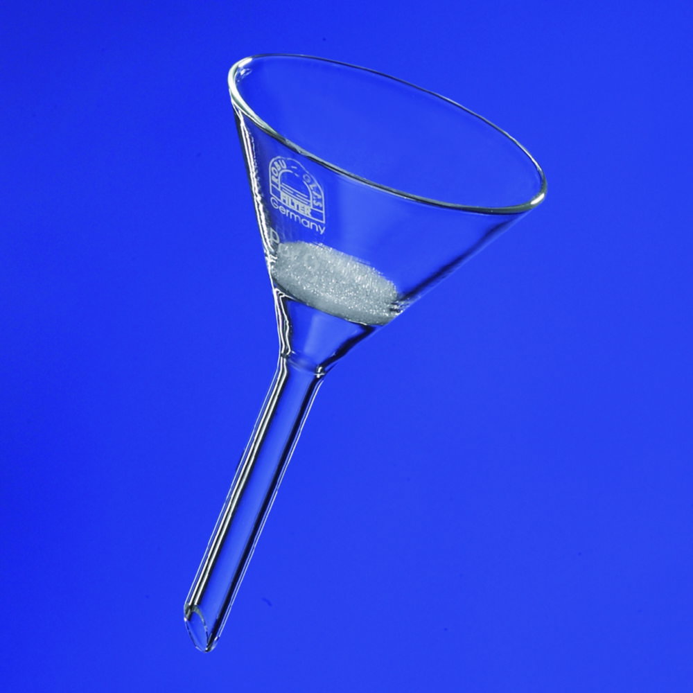 Imbuti filtranti VitraPOR®, conici, vetro borosilicato 3.3