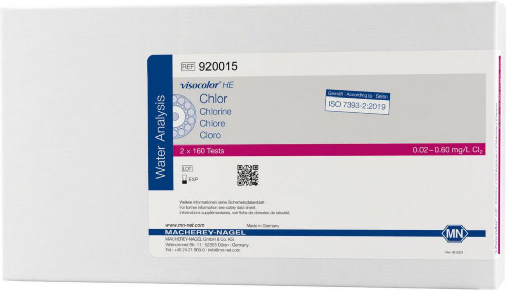 Test Kit, VISOCOLOR®HE per l'analisi dell'acqua