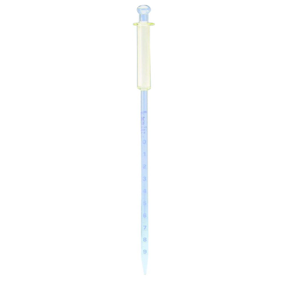 Graduated pipettes FORTUNA®, with suction piston, AR-Glass, similar to class A
