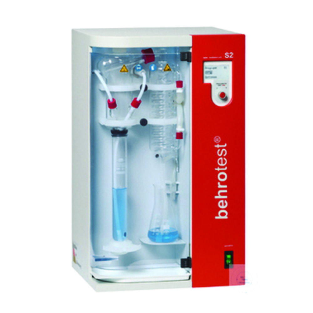 Steam Distillation S 2 with automatic addition of NaOH and H2O