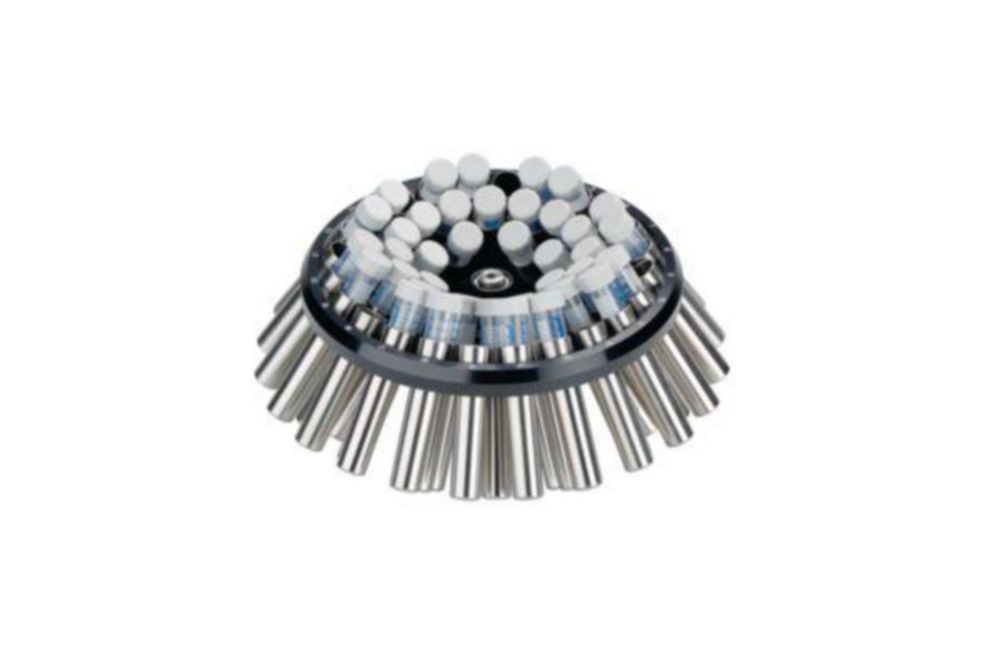 Rotore ad angolo fisso con manicotti in acciaio F-35-48-17 per centrifughe 5804/5804 R, 5810/5810 R