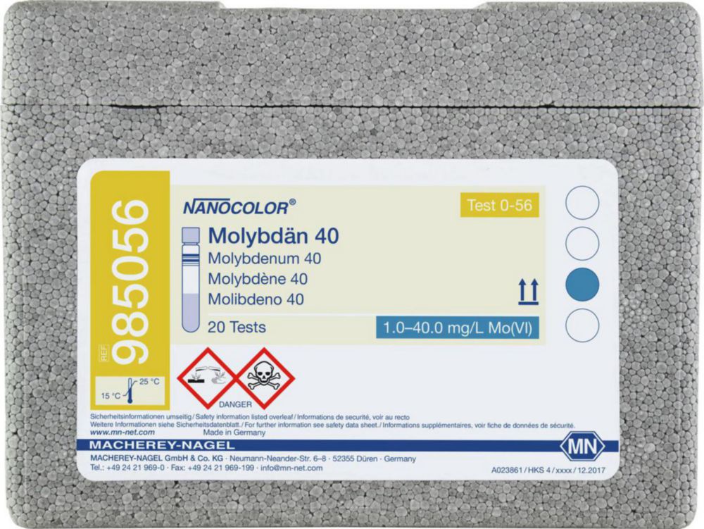 Test in provetta NANOCOLOR® Molibdeno