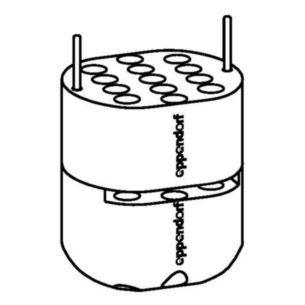 Rotore oscillanteS-4-72 ed adattatori | Descrizione: Adattatori per provette da 1.5 / 2 ml