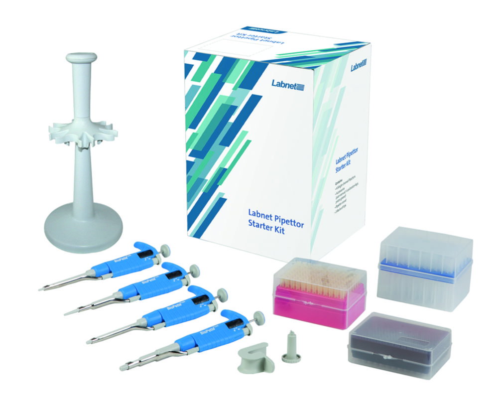 Pipetta monocanale da microlitro BioPette™ Plus, Starter Kit