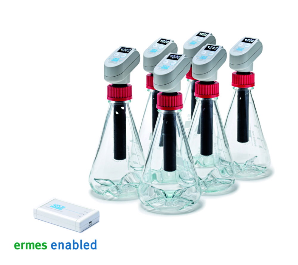 Sistema di sensori RESPIROMETRICI 6, analisi del suolo, con Databox™