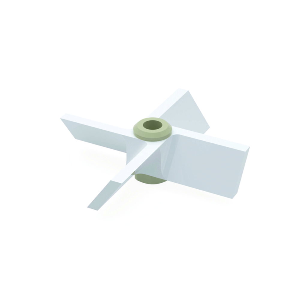 Additional stirrer blades for stirrer shafts, PTFE, propeller four-bladed