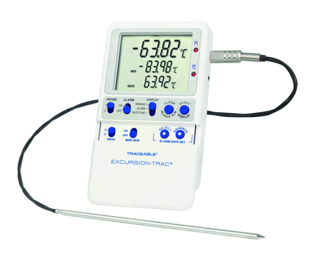 Data logger di temperatura Traceable® Excursion-Trac™, con 1 sonda di inserimento