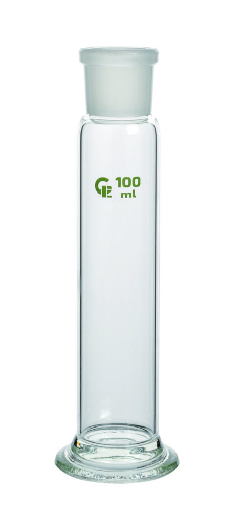 Gas washing bottle reservoirs, Drechsel, borosilicate glass 3.3