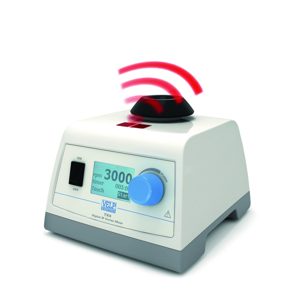 Agitatori Vortex TX4 con sensore IR