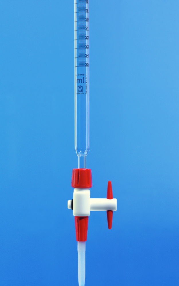Burette compatte Economy, vetro borosilicato 3.3, classe B