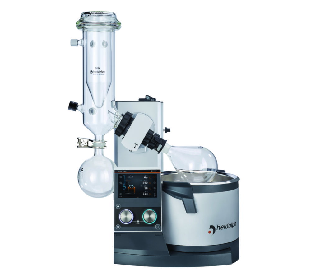Evaporatori rotanti Hei-VAP Expert Control, con sollevatore a motore, trappola fredda
