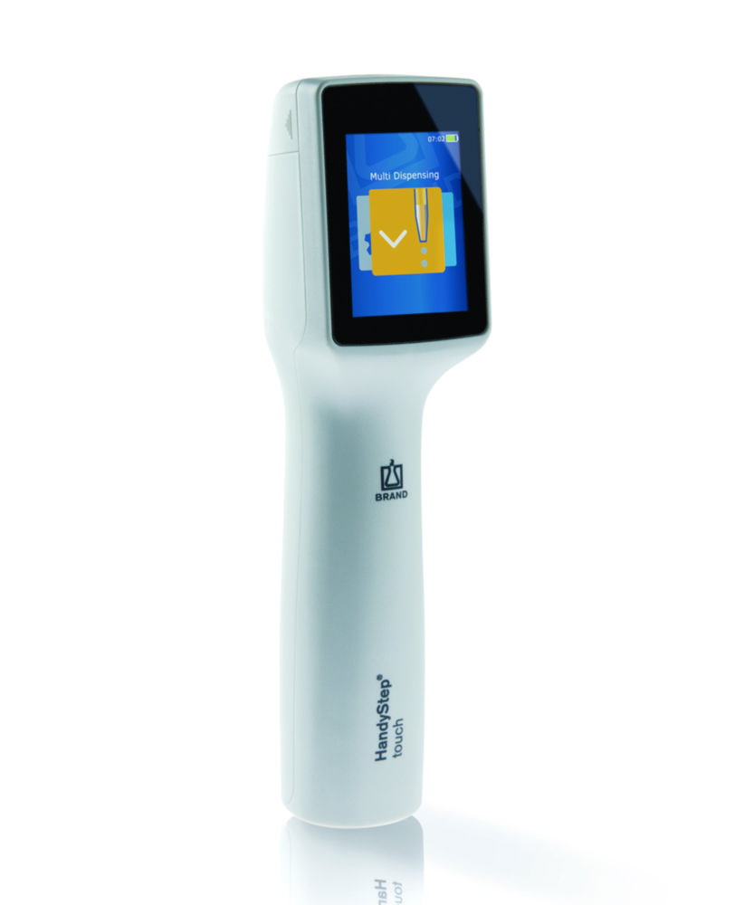 Pipette ripetitive HandyStep® touch, incl. supporto di ricarica