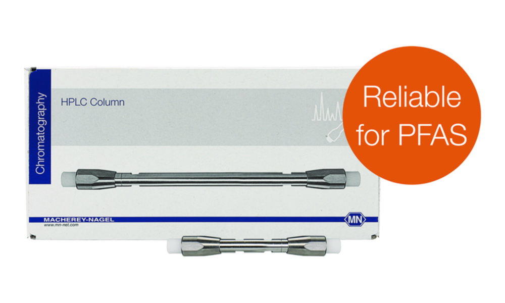 Colonne HPLC analitiche EC, NUCLEODUR PFAS Ritardo