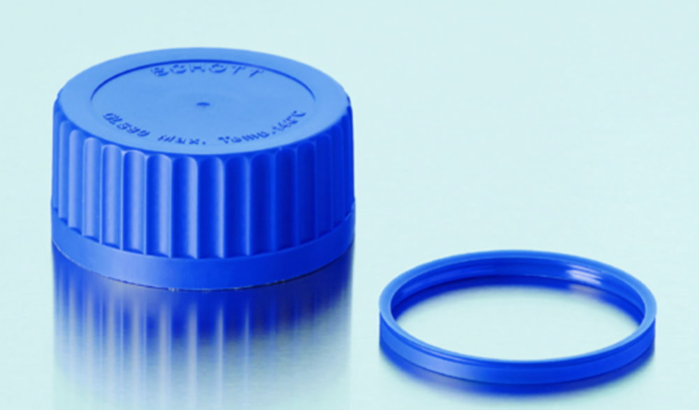 Anello di versamento per bottiglie a bocca larga GLS 80®, PP