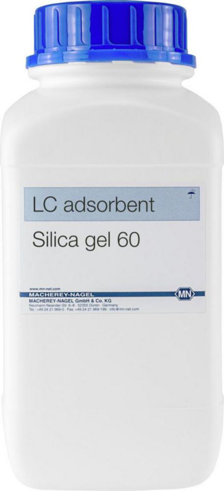 Silice adsorbente per colonne cromatografiche a bassa pressione