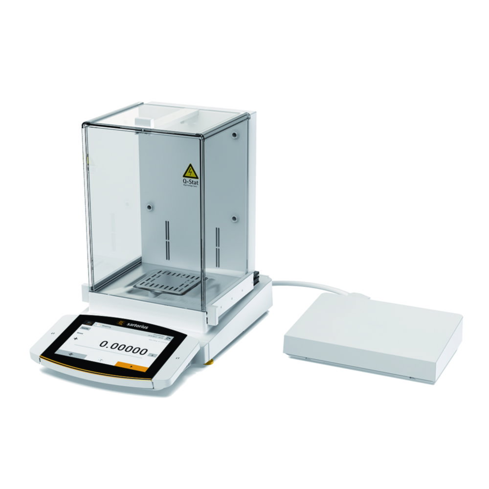 Bilance semimicro e analitiche Cubis® II, con paravento automatico in vetro