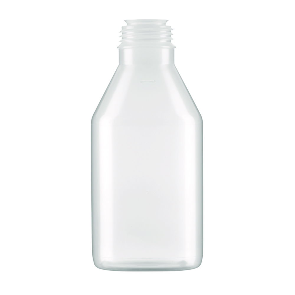 Bottiglie a bocca stretta senza chiusura, serie 310 "Clear Grip", PP