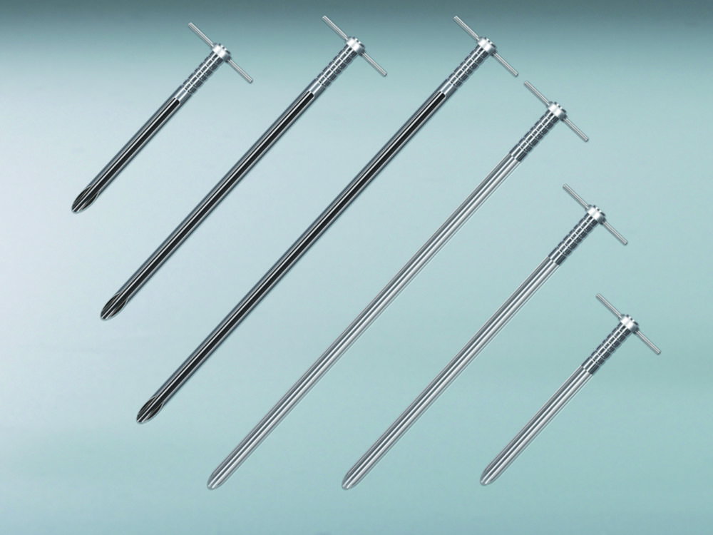 Campionatore per pigmenti, acciaio inox V4A (1.4404)