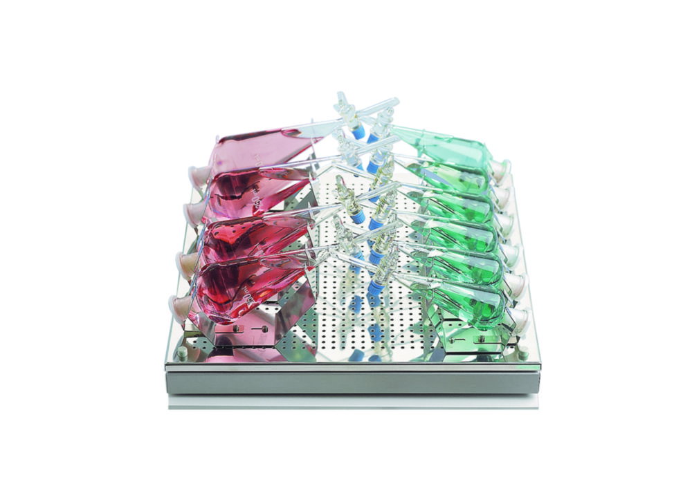Clamps for Separating Funnels for Shaking trays, stainless steel