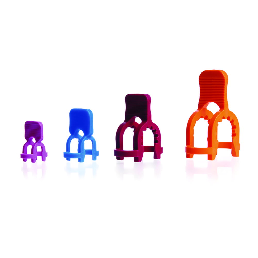 Joint clips KECK, POM, for spherical ground joints