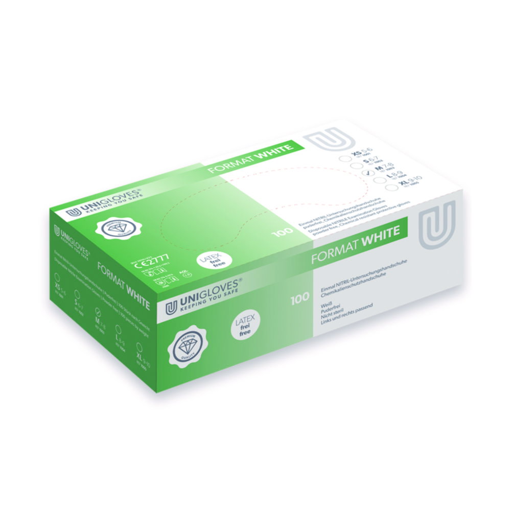Disposable Gloves Format, Nitrile