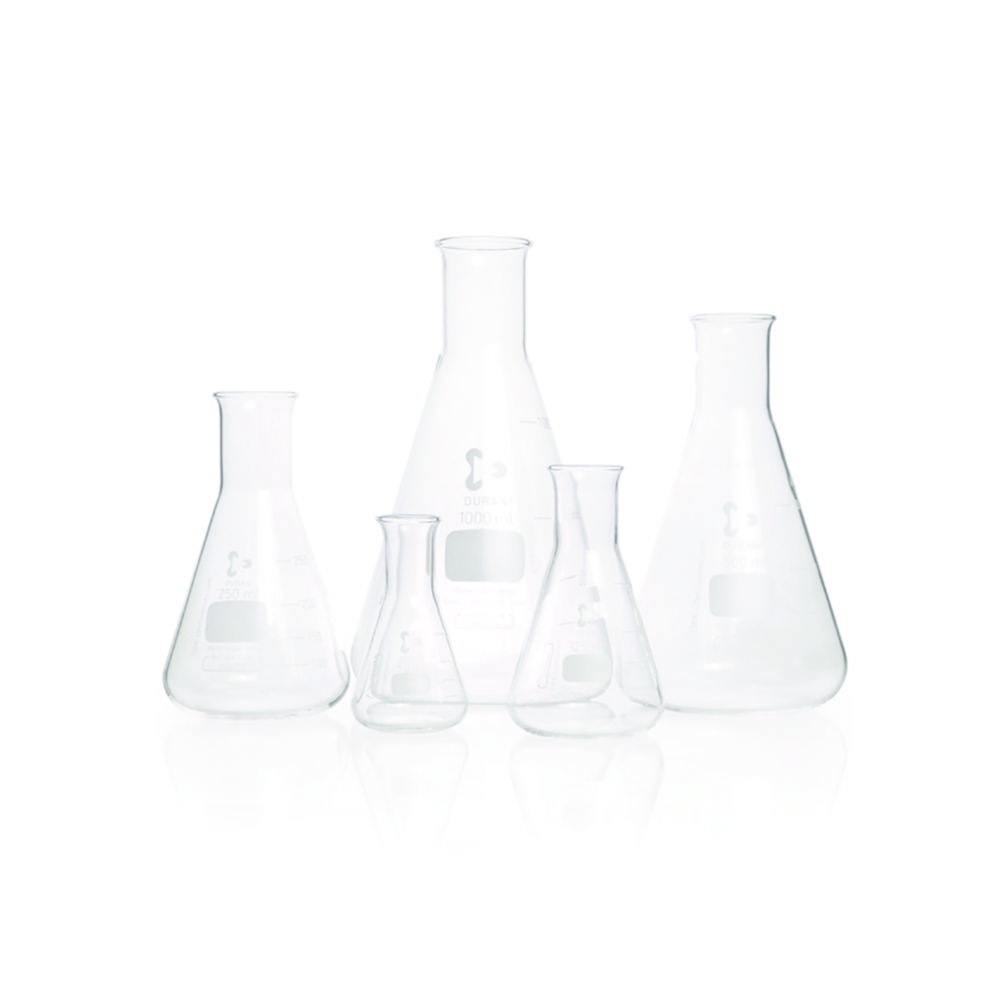 Erlenmeyer flasks, narrow neck, DURAN®