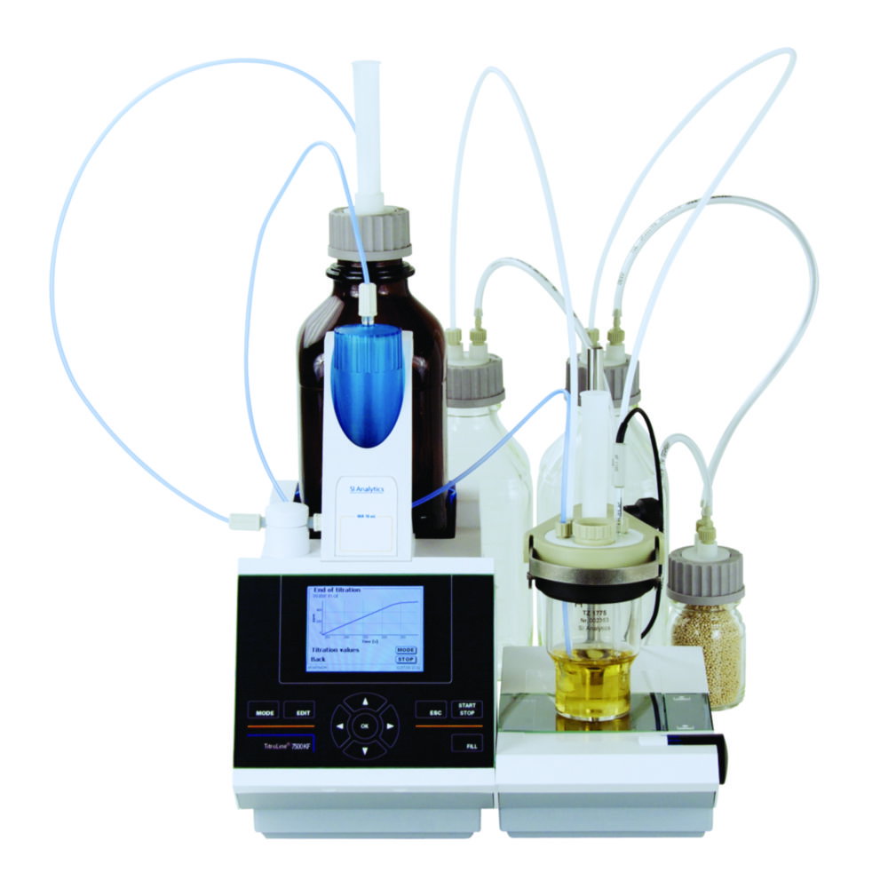 Titolatore KF volumetrico TitroLine® 7500 KF, con modulo intercambiabile WA 10