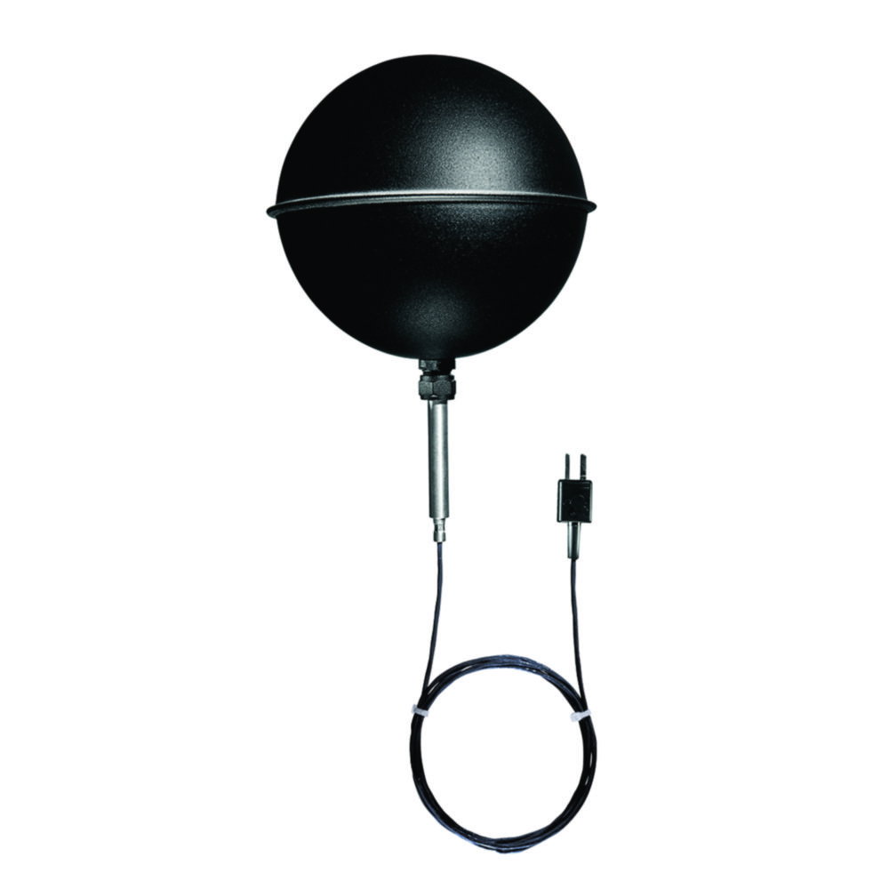 Globe thermometer for testo measuring instruments