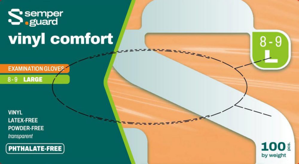 Disposable gloves, Semperguard® Vinyl comfort