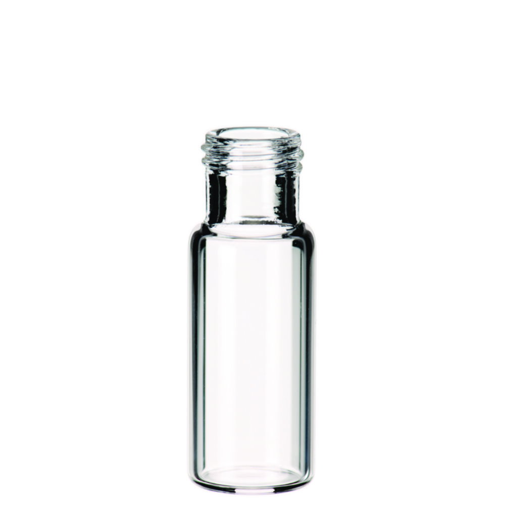 LLG- Vials filettatura corta ND 9, apertura larga