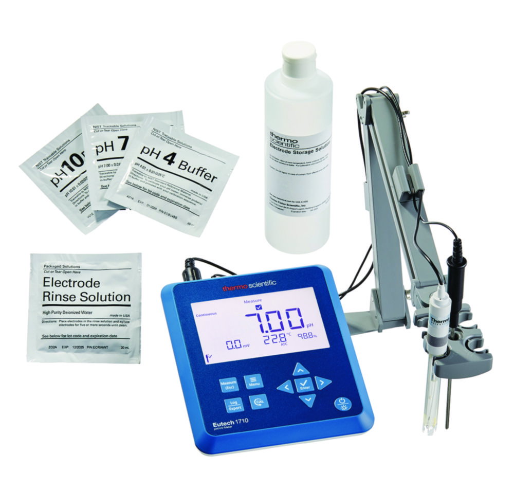 Misuratore di pH/mV Eutech™ PH 1710, kit a bassa manutenzione