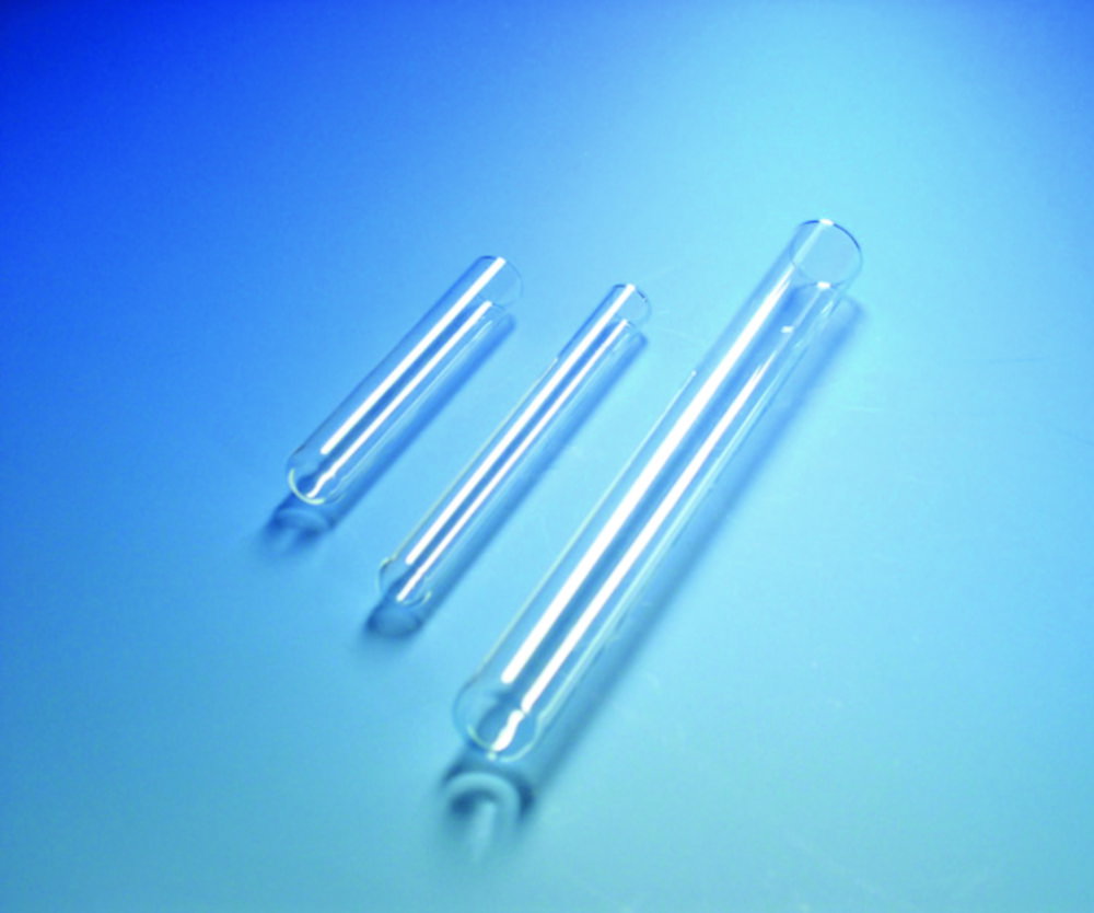 Provette, vetro soda-lime, pareti spesse