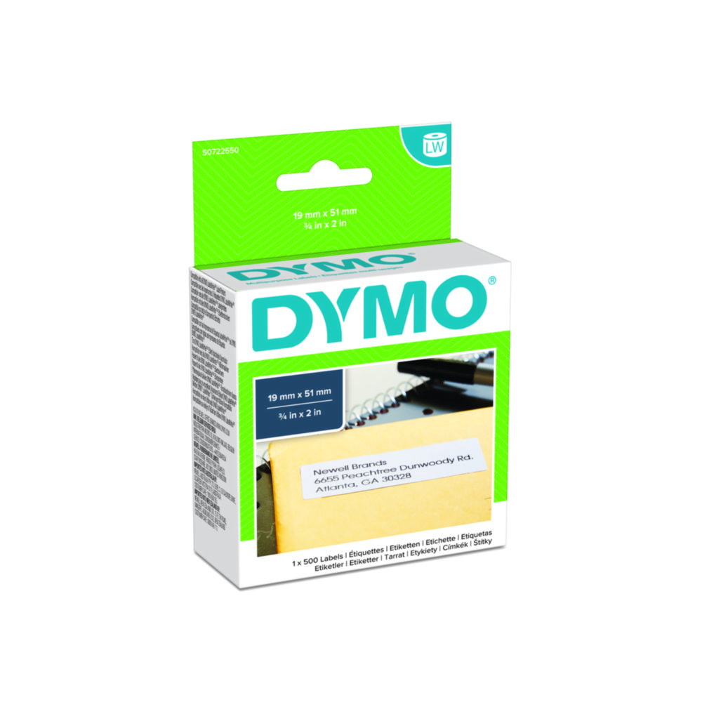 Etichette di carta LabelWriter™ per stampanti di etichette DYMO®, rimovibili
