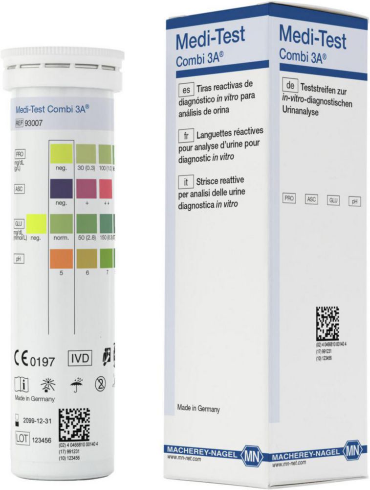 Strisce Test per analisi Urine MEDI-TEST Combi