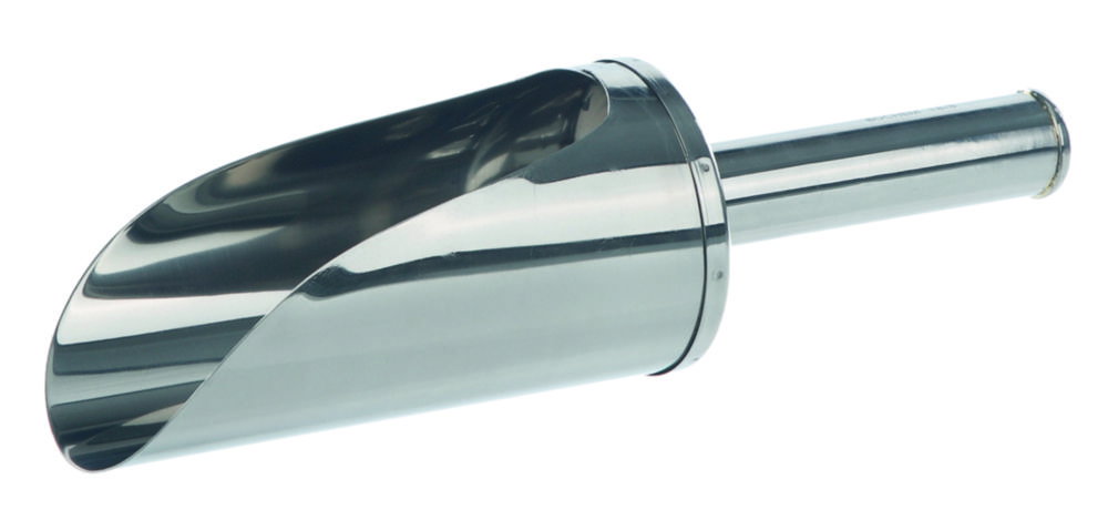 Chemical scoops, 18/10 steel
