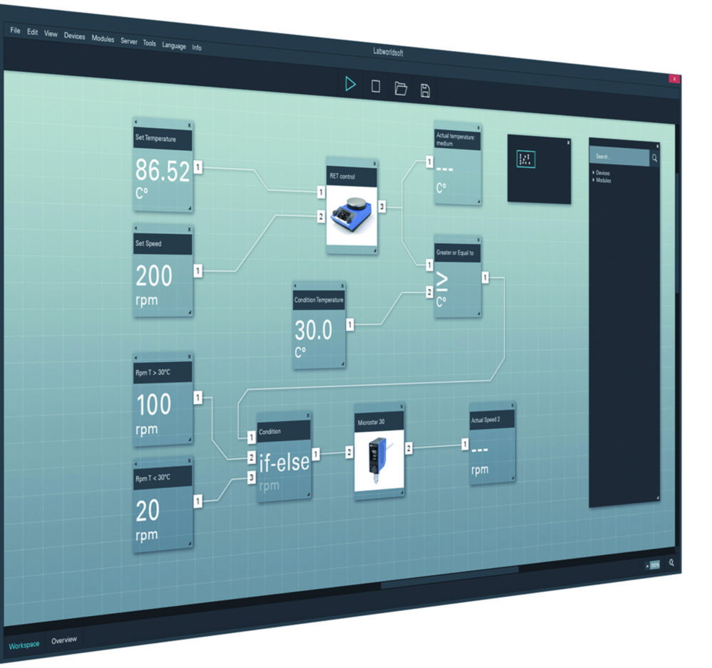 Software di laboratorio Labworldsoft® 6 Pro