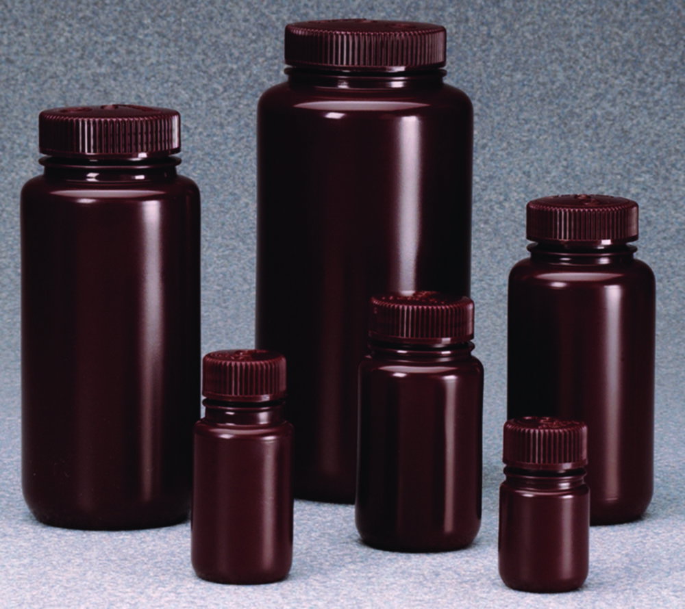Bottiglie a bocca larga Nalgene™, HDPE, con tappo a vite, PP