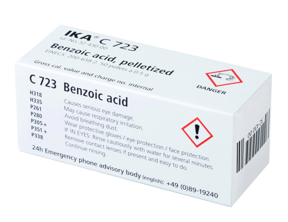 Consumables for all Calorimeters