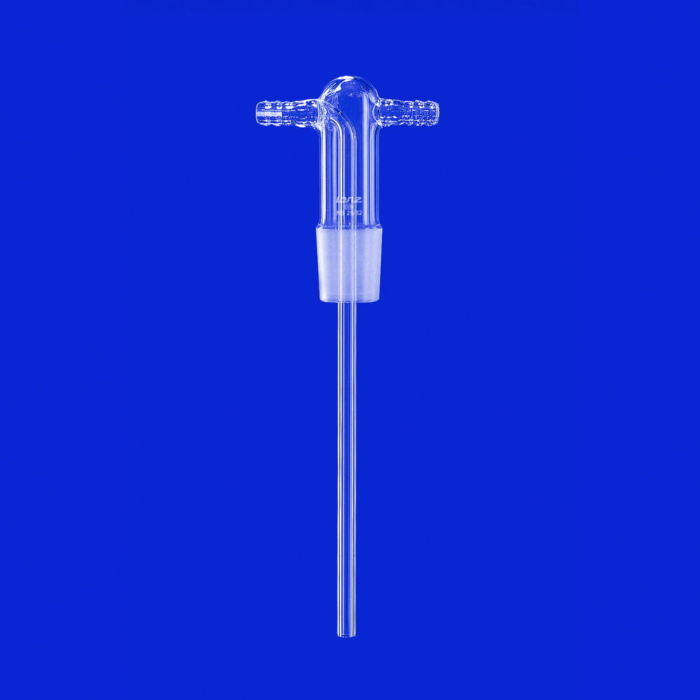 Gas washing bottle heads, DURAN® tubing
