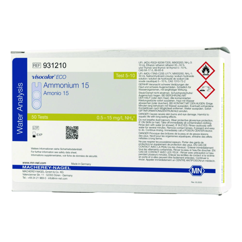 Test Kits, VISOCOLOR®