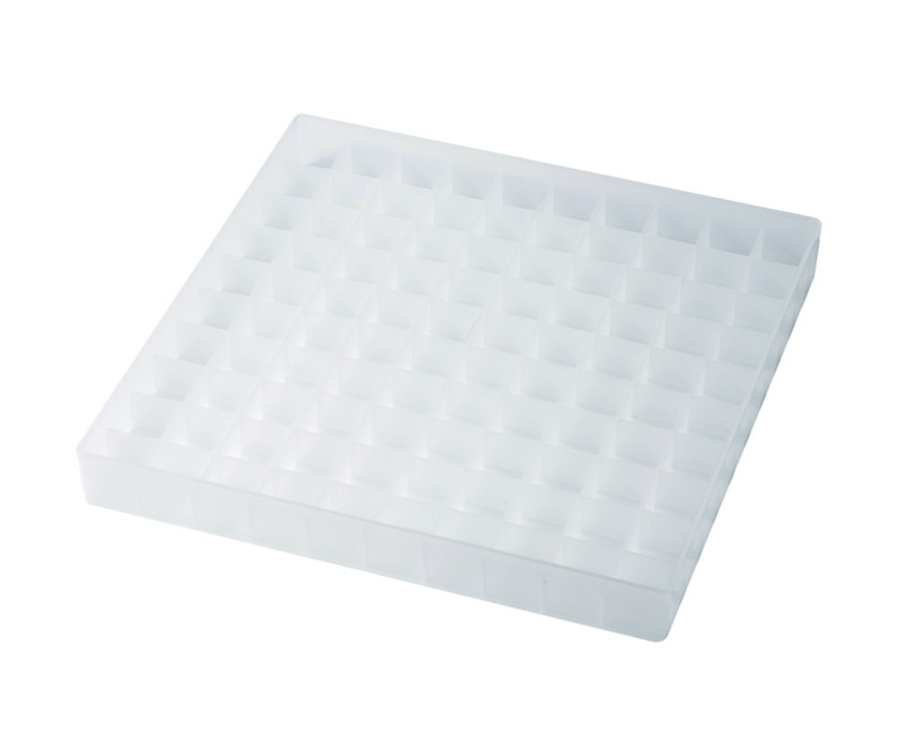 Rack for Drosophila vials, plastic